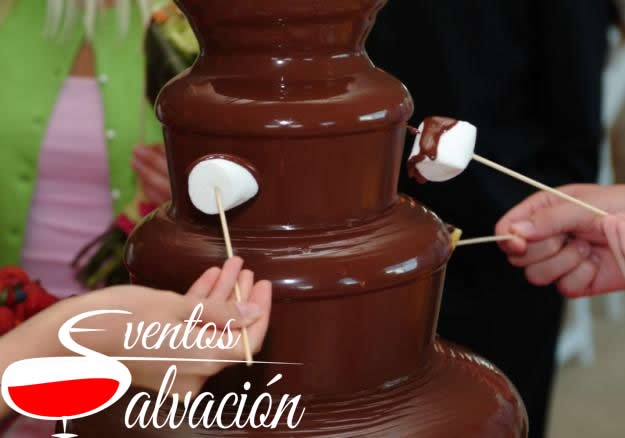 Alquiler de fuentes de chocolate - Pileta de chocolate